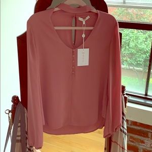 Chiffon Mauve Blouse